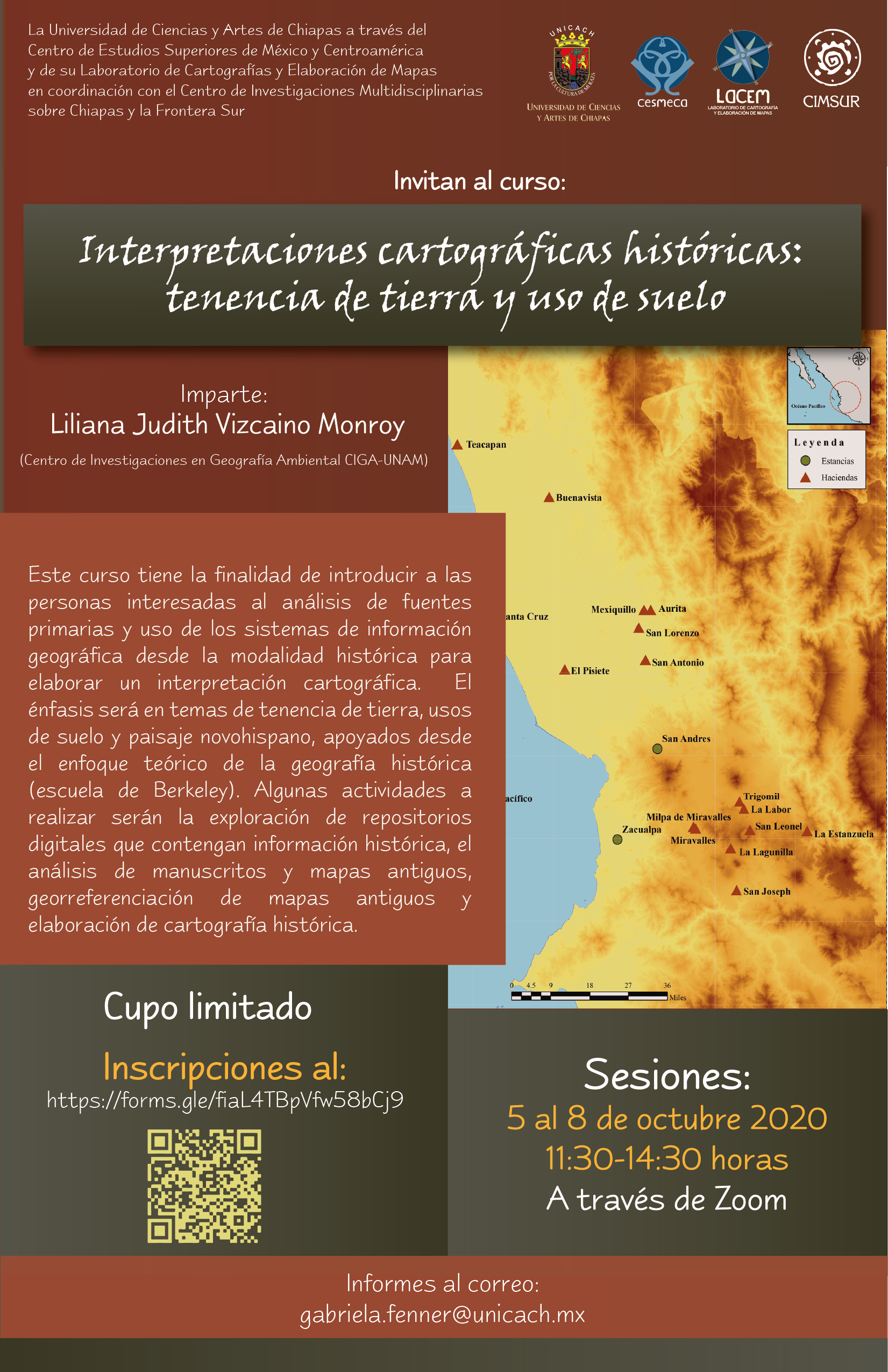 Cartel interpretaciones cartograficas