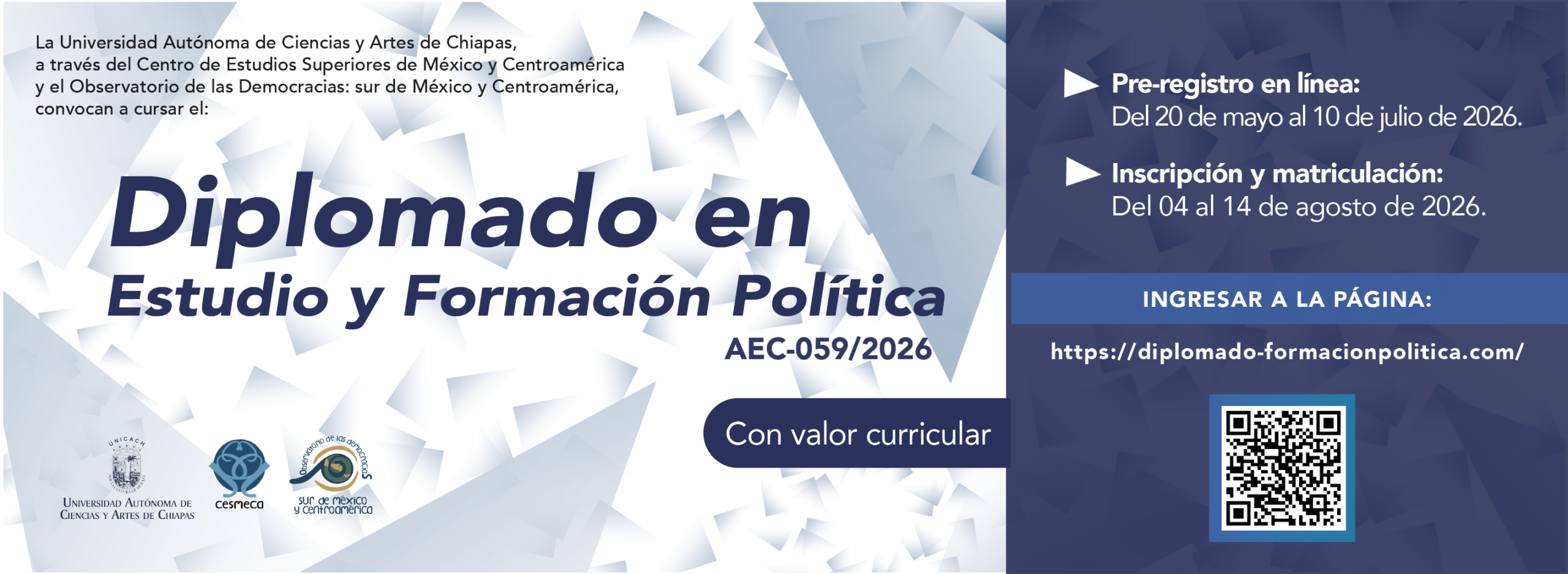 Diplomado en Estudios y Formación Política